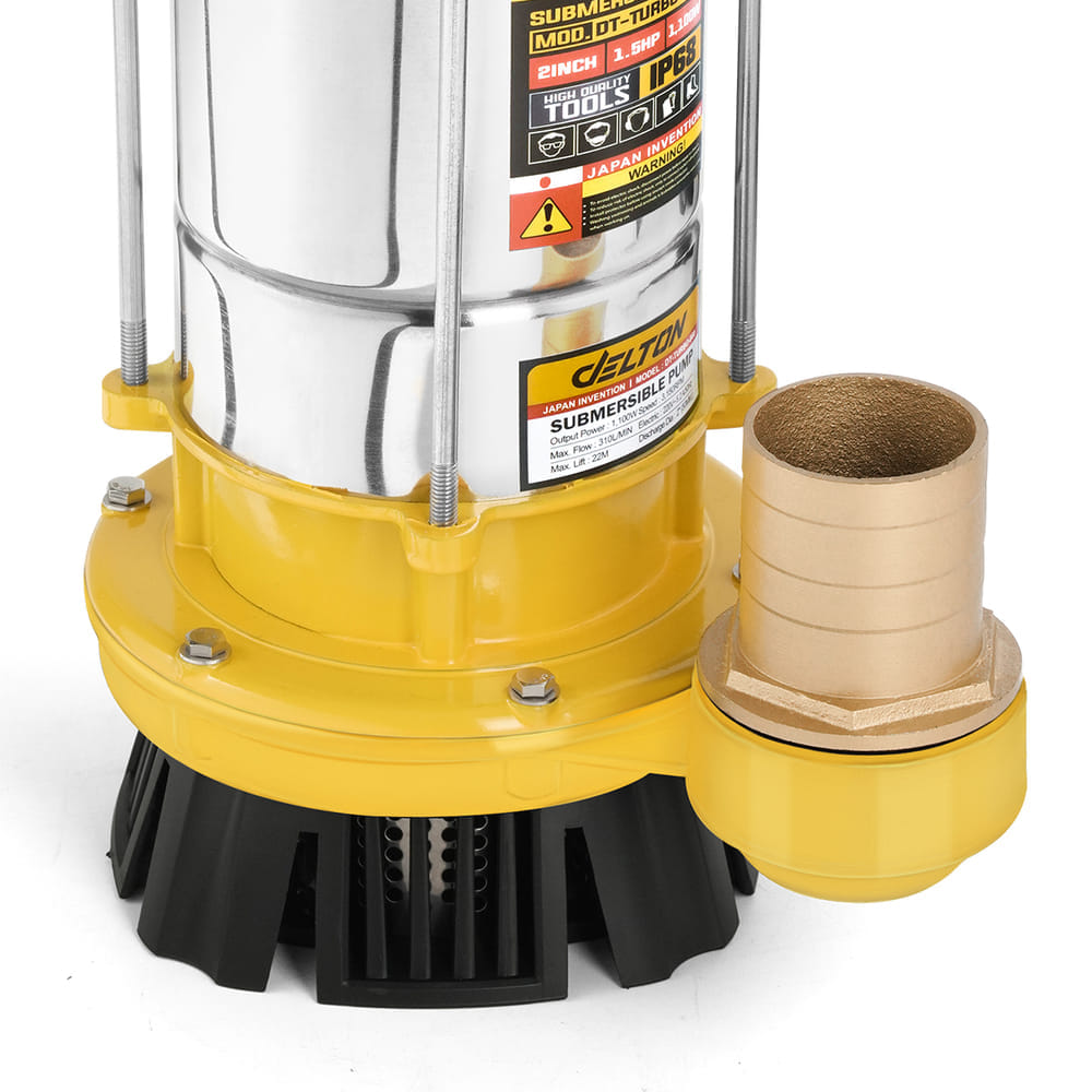 ปั๊มจุ่ม DELTON รุ่น DT-TURBO-660 ขนาด 2 นิ้ว 1.5HP 1,100W